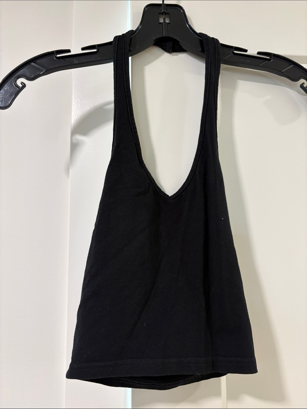 H&M Black V-Neck Racerback Tank
